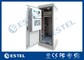 Custom Outdoor Telecom Cabinet , Telecom Equipment Cabinet With Air Conditioner supplier