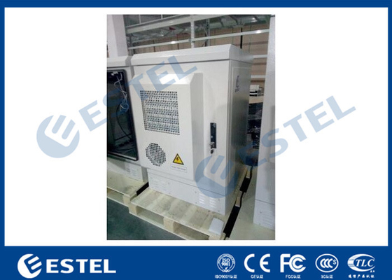 China Temperature Control Steel Outdoor Telecom Cabinet 19 Inch  For Base Station / Air Conditioner Type Enclosure supplier