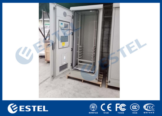 China IP55 Fornt Access Air Conditioner Cooling Outdoor Telecom Cabinet With Heat Insulation supplier
