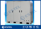 Three Bays Stainless Steel Outdoor Telecom Cabinet With Three Front Doors supplier